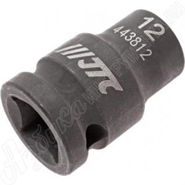 Головка торцевая ударная шестигранная 1/2", 12 мм, JTC, JTC-443812