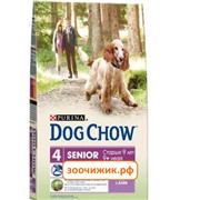 Сухой корм Dog Chow senior для собак (для пожилых старше 9 лет) ягненок (2.5кг)