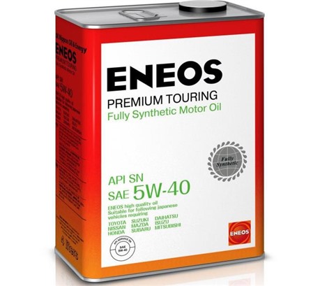 Моторное масло Eneos Premium Touring 5W-40 SN Fully Synthetic (4л.)