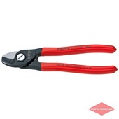 Кабелерез 165 мм, для резки кабеля из меди и алюминия, KNIPEX, KN-9511165