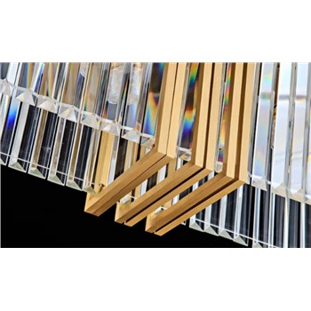 Люстра прямой хрусталь Атолл