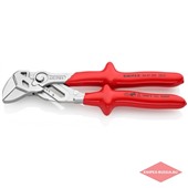 Клещевой ключ 250 мм, ручки изолированные, KNIPEX, KN-8607250