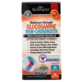 Глюкозамин MSM + хондроитин Bioschwartz, 90 капс.