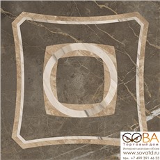 Керамогранит Портофино серый вст. интарсио 45х45 купить по лучшей цене в интернет магазине стильных обоев Сова ТД. Доставка по Москве, МО и всей России