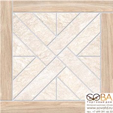 Декор Urban Quarzite  Бежевый с деревянной рамкой K943930 450х450 мм - 1,42/36,92 купить по лучшей цене в интернет магазине стильных обоев Сова ТД. Доставка по Москве, МО и всей России