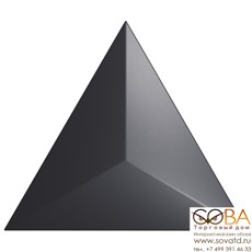 Керамическая плитка ZYX Evoke Traingle Level Black Matt (15x17)см 218242 (Испания) купить по лучшей цене в интернет магазине стильных обоев Сова ТД. Доставка по Москве, МО и всей России