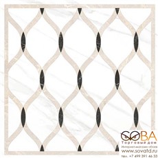 Декор Vitra  Marmori Wavy ЛПР 60х60 купить по лучшей цене в интернет магазине стильных обоев Сова ТД. Доставка по Москве, МО и всей России