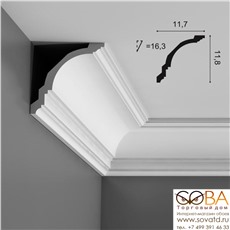 Карниз Orac Decor CX106 Axxent купить по лучшей цене в интернет магазине стильных обоев Сова ТД. Доставка по Москве, МО и всей России