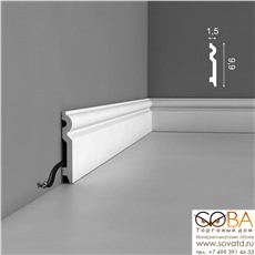 Плинтус Orac Decor SX137 Axxent купить по лучшей цене в интернет магазине стильных обоев Сова ТД. Доставка по Москве, МО и всей России