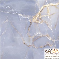 Керамогранит Creto  Onyx Blue голубой 60,7х60,7 купить по лучшей цене в интернет магазине стильных обоев Сова ТД. Доставка по Москве, МО и всей России