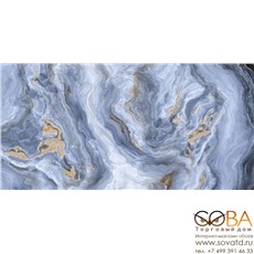 Керамогранит Neodom Supreme Arabesque Blue Polished (60x120)см N20354 (Индия) купить по лучшей цене в интернет магазине стильных обоев Сова ТД. Доставка по Москве, МО и всей России