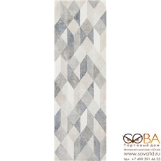 Плитка Marazzi  Chalk Grey Decoro Origami 25х76 купить по лучшей цене в интернет магазине стильных обоев Сова ТД. Доставка по Москве, МО и всей России