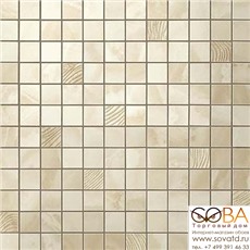 Мозаика Atlas Concorde  Супернова Оникс Айвори Шиффон 30,5х30,5 купить по лучшей цене в интернет магазине стильных обоев Сова ТД. Доставка по Москве, МО и всей России