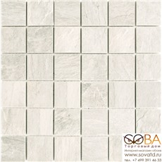 Мозаика Rex Ardoise Mosaico Blanc Grip (30x30)см 739356 (Италия) купить по лучшей цене в интернет магазине стильных обоев Сова ТД. Доставка по Москве, МО и всей России