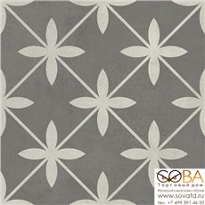 Керамогранит Creto  Laurent серый 18,6х18,6 купить по лучшей цене в интернет магазине стильных обоев Сова ТД. Доставка по Москве, МО и всей России