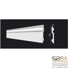 Лепнина Decor-Dizayn Плинтус DD137 купить по лучшей цене в интернет магазине стильных обоев Сова ТД. Доставка по Москве, МО и всей России