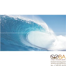 Панно Dec Wave Panno ( из 4-х шт) КПН16Wave 50х90 купить по лучшей цене в интернет магазине стильных обоев Сова ТД. Доставка по Москве, МО и всей России