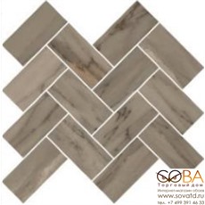 Мозаика Vitra  Palissandro Шеврон Коричневый (5*10) 32х28 купить по лучшей цене в интернет магазине стильных обоев Сова ТД. Доставка по Москве, МО и всей России