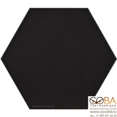 Керамогранит Pamesa  Hex Mayfair Negro (Compacglass) 19.8 x 22.8 купить по лучшей цене в интернет магазине стильных обоев Сова ТД. Доставка по Москве, МО и всей России