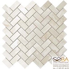 Мозаика Atlas Concorde  Супернова Оникс Персиан Жаде Хэрринбоун 30,5х30,5 купить по лучшей цене в интернет магазине стильных обоев Сова ТД. Доставка по Москве, МО и всей России