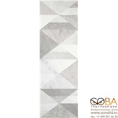 Декор Marazzi  Evolutionmarble Riv Decoro Tangram White Rhi 32,5х97,7 купить по лучшей цене в интернет магазине стильных обоев Сова ТД. Доставка по Москве, МО и всей России
