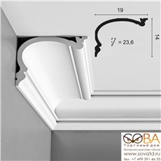 Карниз Orac Decor C342 Luxxus купить по лучшей цене в интернет магазине стильных обоев Сова ТД. Доставка по Москве, МО и всей России