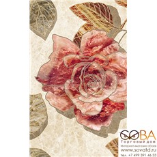 Декор Illyria flowers-1  25x40 купить по лучшей цене в интернет магазине стильных обоев Сова ТД. Доставка по Москве, МО и всей России