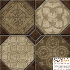 Декор Шале 3Д Керамогранит бежевый  40х40 купить по лучшей цене в интернет магазине стильных обоев Сова ТД. Доставка по Москве, МО и всей России