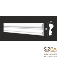 Лепнина Decor-Dizayn Молдинг DD400 купить по лучшей цене в интернет магазине стильных обоев Сова ТД. Доставка по Москве, МО и всей России