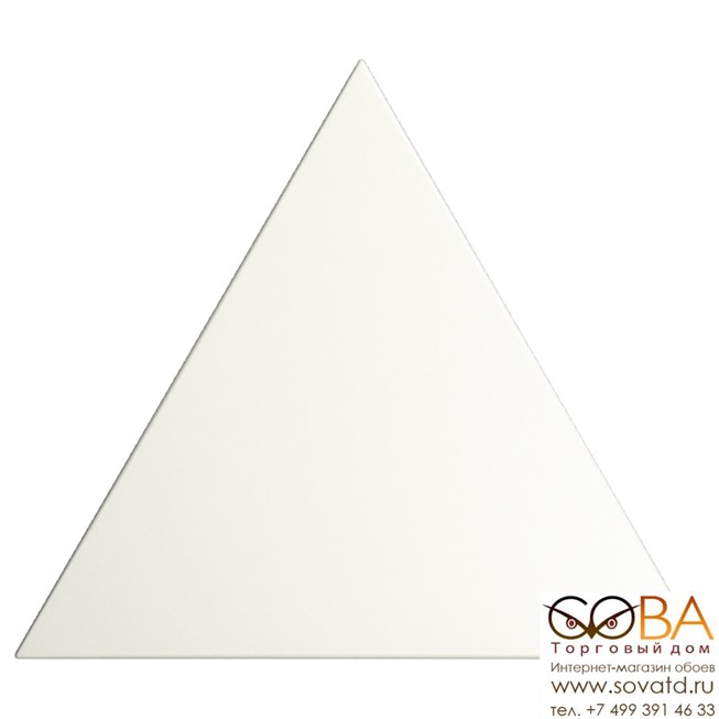 Керамическая плитка ZYX Evoke Triangle Layer White Matt (15x17)см 218237 (Испания) купить по лучшей цене в интернет магазине стильных обоев Сова ТД. Доставка по Москве, МО и всей России