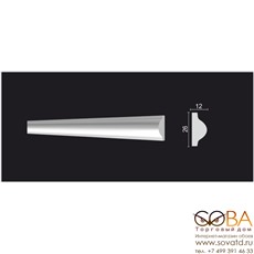 Лепнина Decor-Dizayn Молдинг DD10 купить по лучшей цене в интернет магазине стильных обоев Сова ТД. Доставка по Москве, МО и всей России