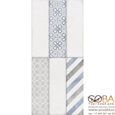 Декор Cersanit Вставка Nordic рельеф В многоцветный 20х44 купить по лучшей цене в интернет магазине стильных обоев Сова ТД. Доставка по Москве, МО и всей России