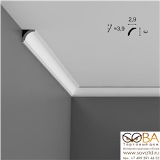 Карниз Orac Decor CX115 Axxent купить по лучшей цене в интернет магазине стильных обоев Сова ТД. Доставка по Москве, МО и всей России