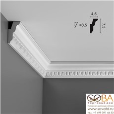 Карниз Orac Decor C212 Luxxus купить по лучшей цене в интернет магазине стильных обоев Сова ТД. Доставка по Москве, МО и всей России