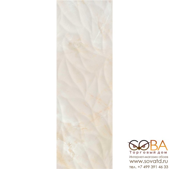 Декор Creto  Murano Beige W M/STR 25x75 NR Glossy 1 купить по лучшей цене в интернет магазине стильных обоев Сова ТД. Доставка по Москве, МО и всей России