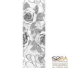 Декор Cersanit Вставка Sonata розы многоцветный 20х60 купить по лучшей цене в интернет магазине стильных обоев Сова ТД. Доставка по Москве, МО и всей России