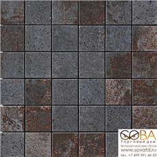 Мозаика Serenissima Cir  Costruire Metallo Nero 30х30 купить по лучшей цене в интернет магазине стильных обоев Сова ТД. Доставка по Москве, МО и всей России