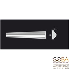 Лепнина Decor-Dizayn Молдинг DD35 купить по лучшей цене в интернет магазине стильных обоев Сова ТД. Доставка по Москве, МО и всей России