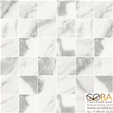 Мозаика Silver  белый 30х30 купить по лучшей цене в интернет магазине стильных обоев Сова ТД. Доставка по Москве, МО и всей России