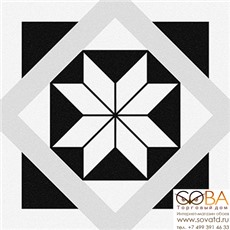 Керамогранит Stream  геометрия, белый (C-SM4A053D) 29,8х29,8 купить по лучшей цене в интернет магазине стильных обоев Сова ТД. Доставка по Москве, МО и всей России