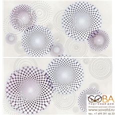 Декор APE  Set (2) Sensazione Malva/Lavanda 31х60 купить по лучшей цене в интернет магазине стильных обоев Сова ТД. Доставка по Москве, МО и всей России