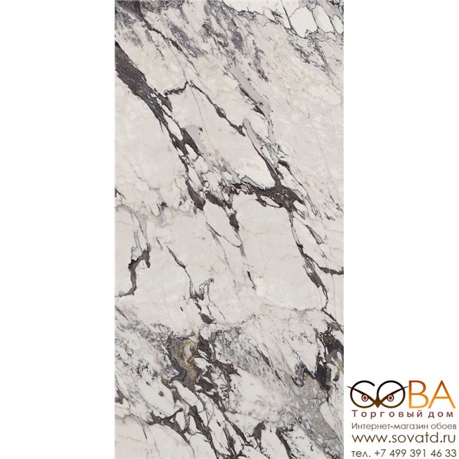 Керамогранит Marazzi  Grande Marble Look Capraia 120x240 купить по лучшей цене в интернет магазине стильных обоев Сова ТД. Доставка по Москве, МО и всей России