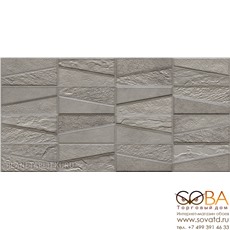 Декор Ibero  Tektonia Dark Grey 31.6 x 63.5 купить по лучшей цене в интернет магазине стильных обоев Сова ТД. Доставка по Москве, МО и всей России