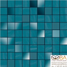 Декор Ibero  Mosaico Perlage Turquoise 31.6 x 31.6 купить по лучшей цене в интернет магазине стильных обоев Сова ТД. Доставка по Москве, МО и всей России