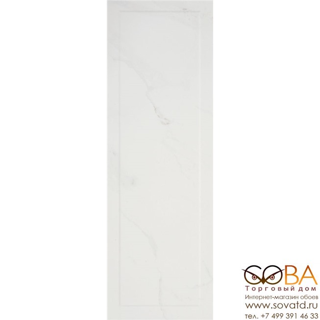Настенная плитка Roca  Suite Frame Carrara Blanco 30 x 90 купить по лучшей цене в интернет магазине стильных обоев Сова ТД. Доставка по Москве, МО и всей России