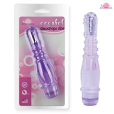 Вибростимулятор Crystal Vibrator-dewdrops Purple 10283051