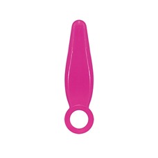 Анальная пробка JAMMY JELLY ANAL FINGER PLUG розовая T4L-700729