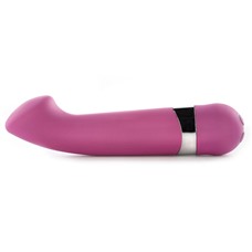 Розовый вибромассажёр для G-стимуляции THE EMILI BIG O G-SPOT - 17,2 см.