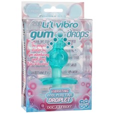 Пробка с вибро Li'l Gumdrops Droplet Mint 0242-25BXDJ