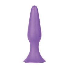 Анальный стимулятор Silky Buttplug Big Purple SH-SHT180PUR